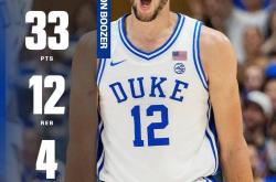 首秀33+12+4！布泽尔儿子爆发！冲击NBA选秀状元