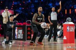 牛，達(dá)米安·利拉德展現(xiàn)巅峰狀(zhuàng)态，赢得三分(fēn)球大賽(sài)冠军