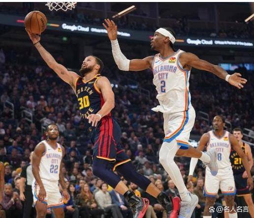 NBA消息：雷霆下起三分雨，大胜勇士24分